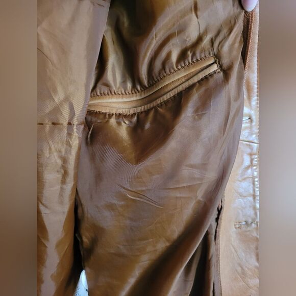 Vintage Men's Leather Coat - Picture 11 of 11